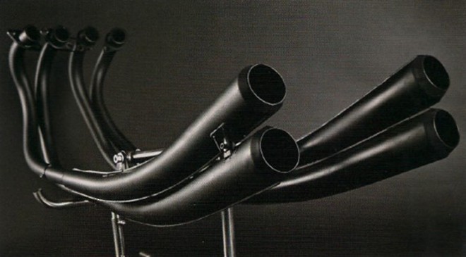 MRS-H75-M01B Replica CR750 racing style PIPES image 0